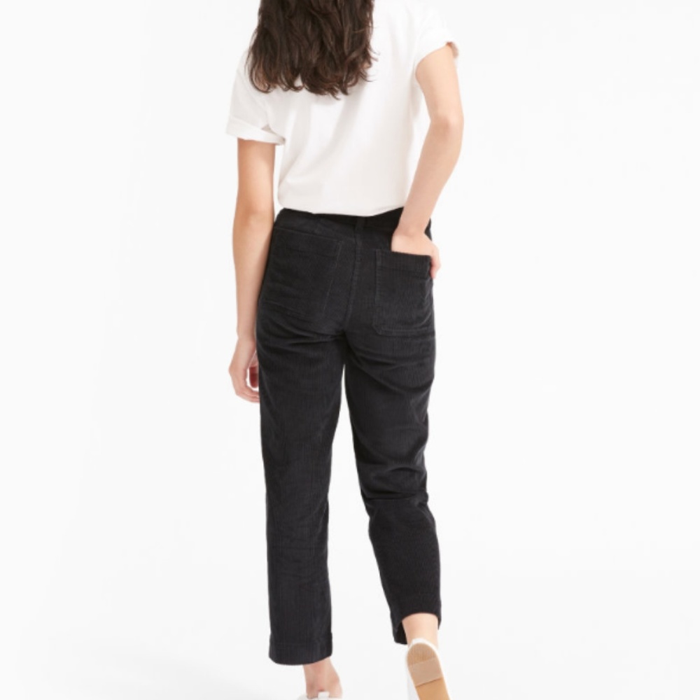 Everlane Corduroy Straight Leg Crop